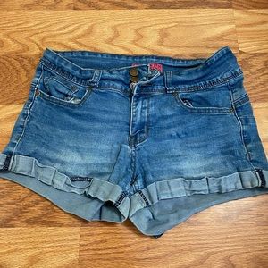wax jean shorts